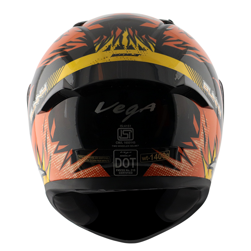 VEGA BOLT BUNNY BLACK ORANGE M/V (M)