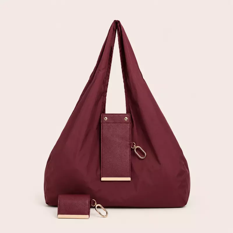 Foldable Keychain Tote Bag