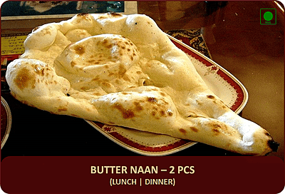 TND - Butter Naan - 2 Pcs