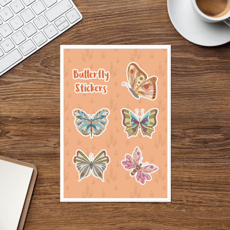 Butterfly Sticker Sheet
