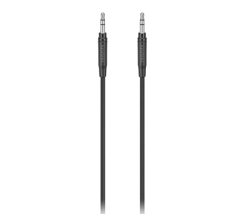 Câble Audio 3.5 mm Mâle vers Mâle 6 Pi 1.8 M Insignia Boite Ouverte
