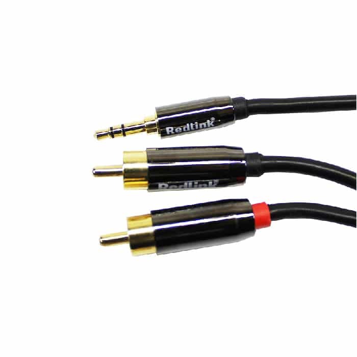 Câble Audio 3.5mm Mâle Vers 2x RCA Mâle 15 M