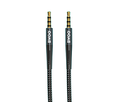 Câble Audio Bwoo Stéréo Auxiliaire Mâle Vers Mâle B0-(AUX064) 3.2Pi 1 M