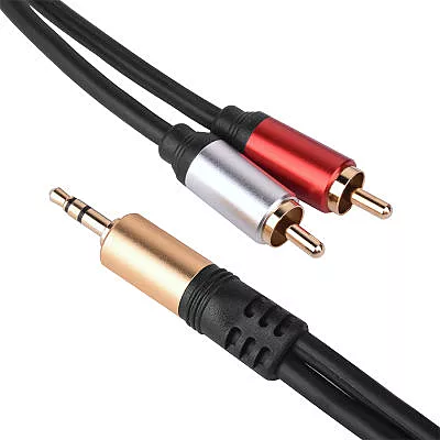 Câble Audio Stéréo Mâle Vers 2x RCA Mâle 7Pi 2.1 M