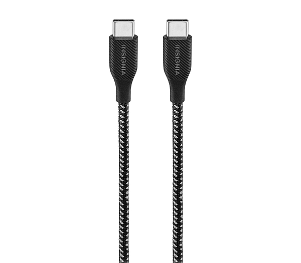 Câble Chargement USB Type C Vers USB Type C 6 Pi Insignia 1.8 M - Boîte ouverte