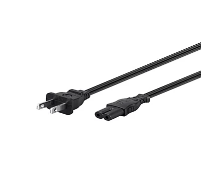 Câble D'alimentation 18AWG 1-15P Mâle Vers IEC-320-C7 Mâle 13 Pi 4.6M