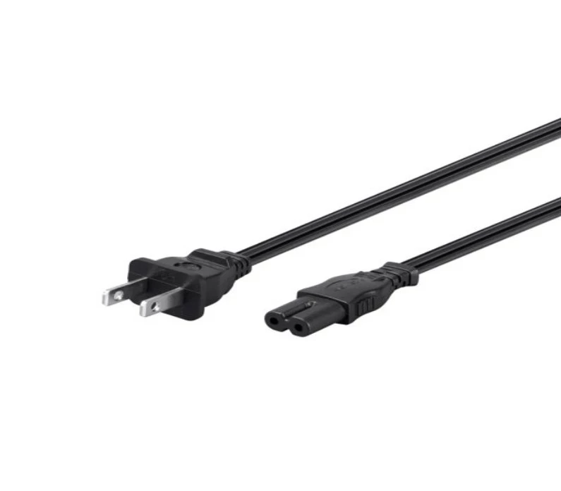 Câble D'alimentation 18AWG 1-15P Mâle Vers IEC-320-C7 Mâle 13 Pi 4.6M