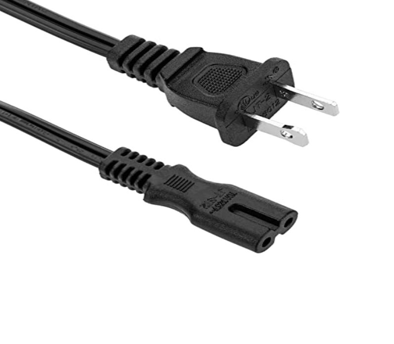 Câble D'alimentation 18AWG 1-15P Mâle Vers IEC-320-C7 Mâle 3Pi