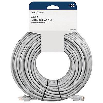 Câble Ethernet Insignia  RJ45 100 Pi ( 30 M ) Boite Ouverte