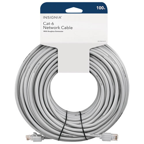Câble Ethernet Insignia  RJ45 100 Pi ( 30 M ) Boite Ouverte