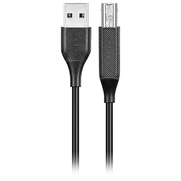 Câble d'Imprimante USB Type A Vers USB Type B 10 pi ( 3 M ) Insignia Boite Ouverte
