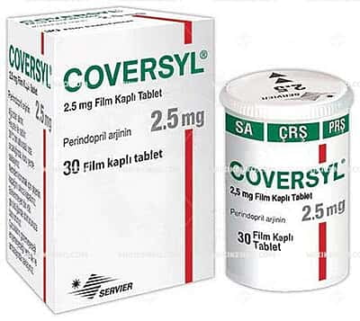 COVERSYL 2,5 MG 30 TABLET