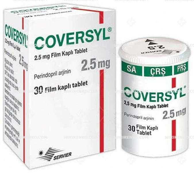 COVERSYL 2,5 MG 30 TABLET