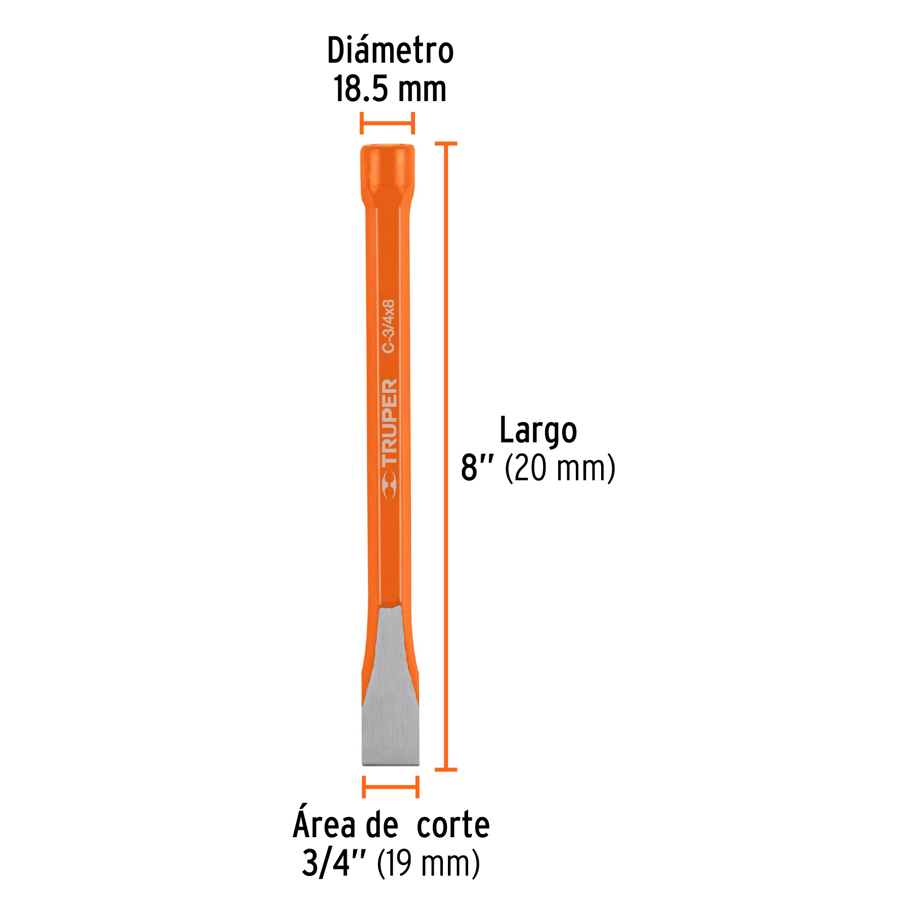 cincel-de-corte-frio-3-4-x-8-truper-c-3-4x8-12142