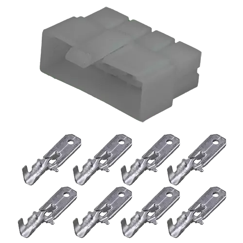 423 8 PIN MALE CONN. 423 8 PIN MALE CONN.