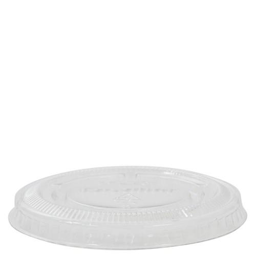 Plastic Lid Flat To Suit C-Pp0488 Clear 65mm Pack 125