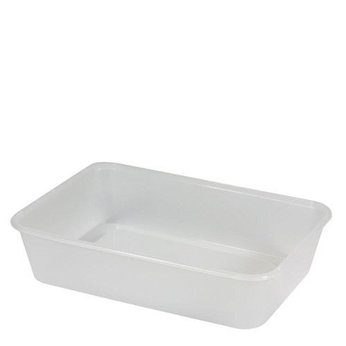 Container Rectangular PP Freezer Grade Clear Takeaway 500ml