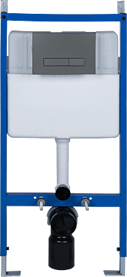 CONCEALED TANK FULL FRAME WITH PUSH PLATE 80MM PECON03