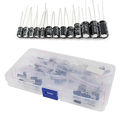 120pc Radial Electrolytic Capacitor Kit (C1-KIT)