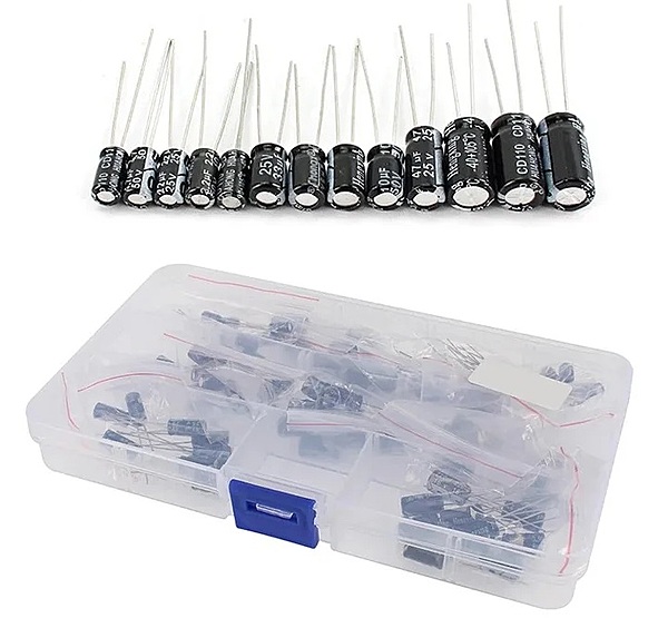 120pc Radial Electrolytic Capacitor Kit (C1-KIT)