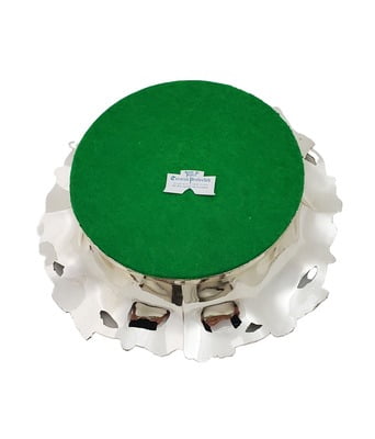 Wine Coaster Vintage Design Silver Plate 2' H x7' D Wine Coaster Vintage Design Silver Plate 2' H x7' D