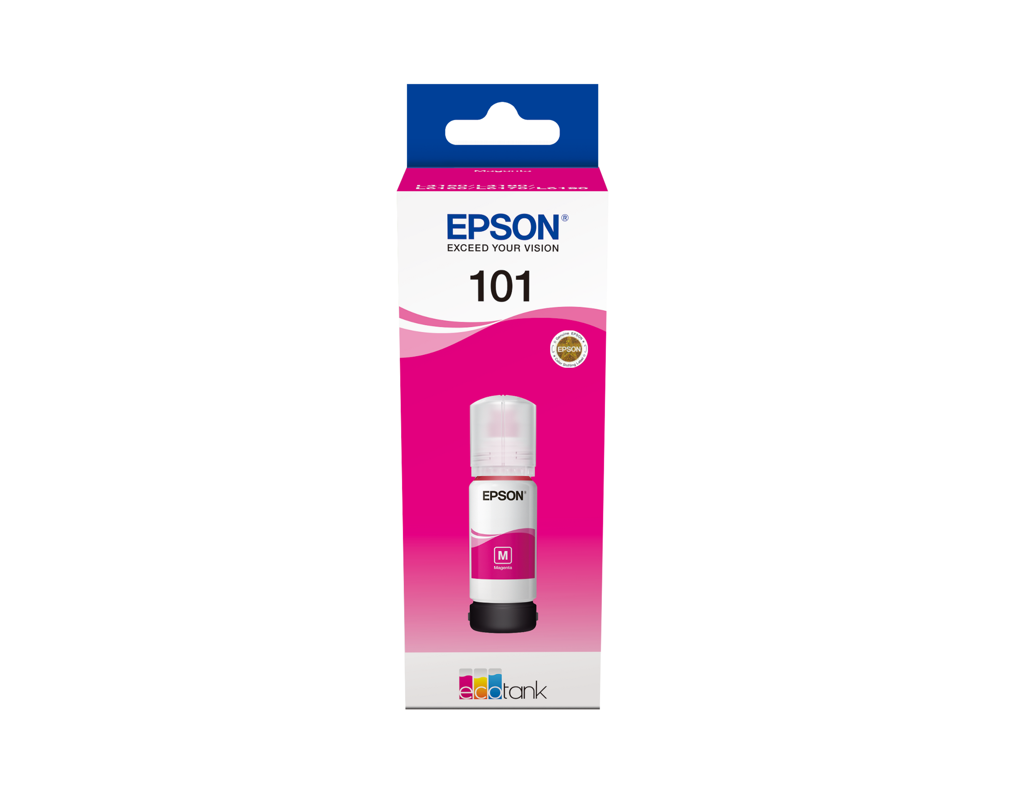 INK CART EPSON  101 Magenta for L4150, L4160, L6160, L6170, L6176, L6190 - 70ml - C13T03V34A