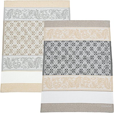 Asciugapiatti da ricamare Serie Arabesco