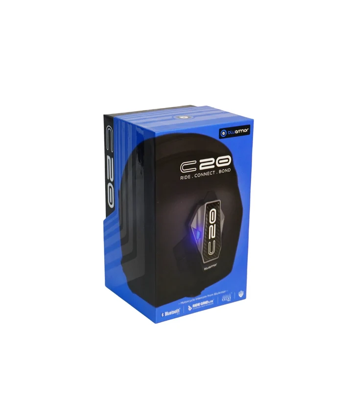 BLUARMOR INTERCOM C20 HELMET COMMUNICATION DEVICE BLUARMOR INTERCOM C20 HELMET COMMUNICATION DEVICE