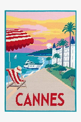 DMC - Tela per mezzopunto prestampata - Cannes DMC - Tela per mezzopunto prestampata - Cannes