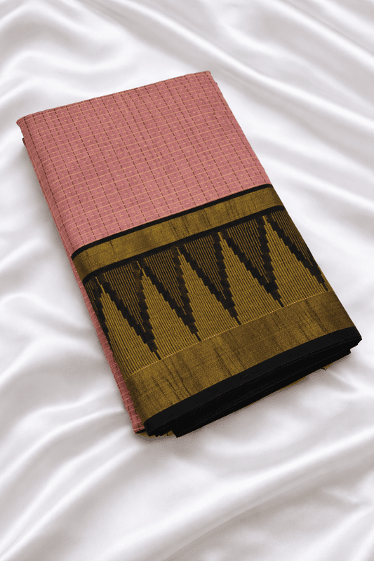 Semi Raw Silk - Pink