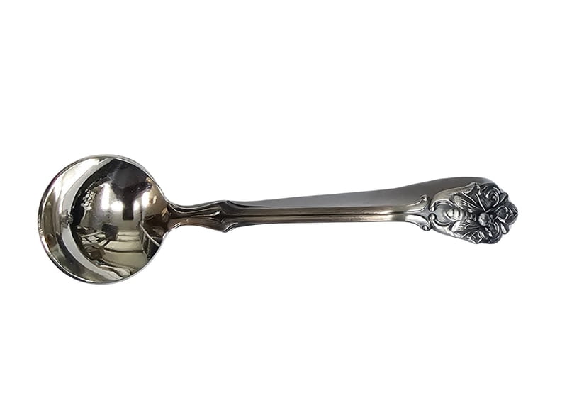 Honey Ladle With Bee Motif Silver Plate. SKU #: C299. Honey Ladle With Bee Motif Silver Plate. SKU #: C299.