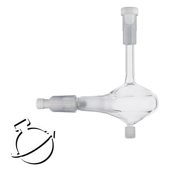 Quartz PressFit Single-Pass Non-Baffled Spray Chamber for Agilent ICP