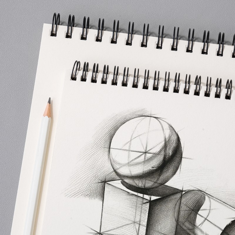 DELI C401 A4 ART SKETCH BOOK 40SHTS 110GSM