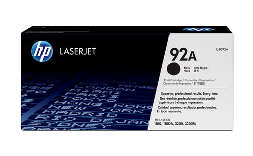 HP 92A Original Black  C4092A HP 92A Original Black  C4092A