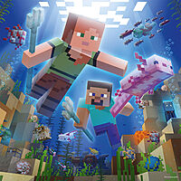 Minecraft Biomes 49 Piece Jigsaw Puzzle 3 Pack