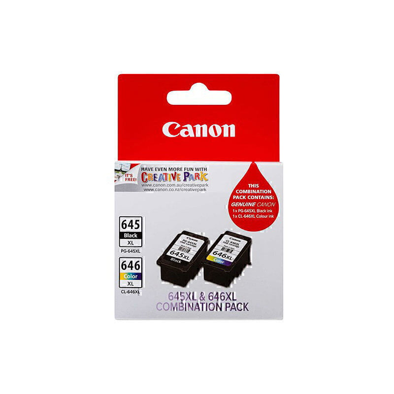 Canon PG645 CL646 XL Twin Pack Original Inkjet Cartridge Canon PG645 CL646 XL Twin Pack Original Inkjet Cartridge