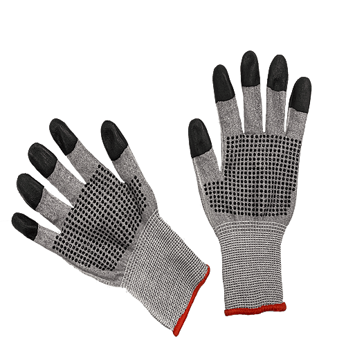 A6 Cut Resistant Glove With Dots On Both Sides