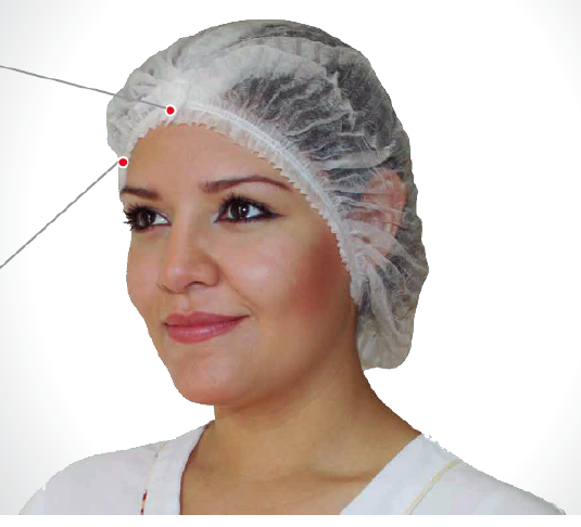 COFIA PLISADA # 24 BLANCA C/1000