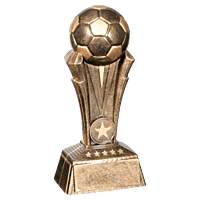 Champion Soccer Resin Trophy-Soccer-7.5in.