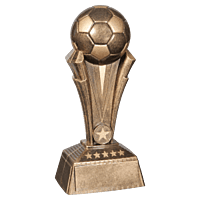 Champion Soccer Resin Trophy-Soccer-10in.