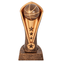 Cobra Award Resin Trophy-Basketball-7.5in.