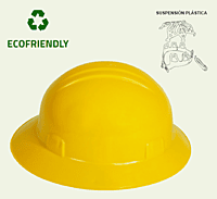 CASCO DE SEG. ALA AMPLIA AMARILLO