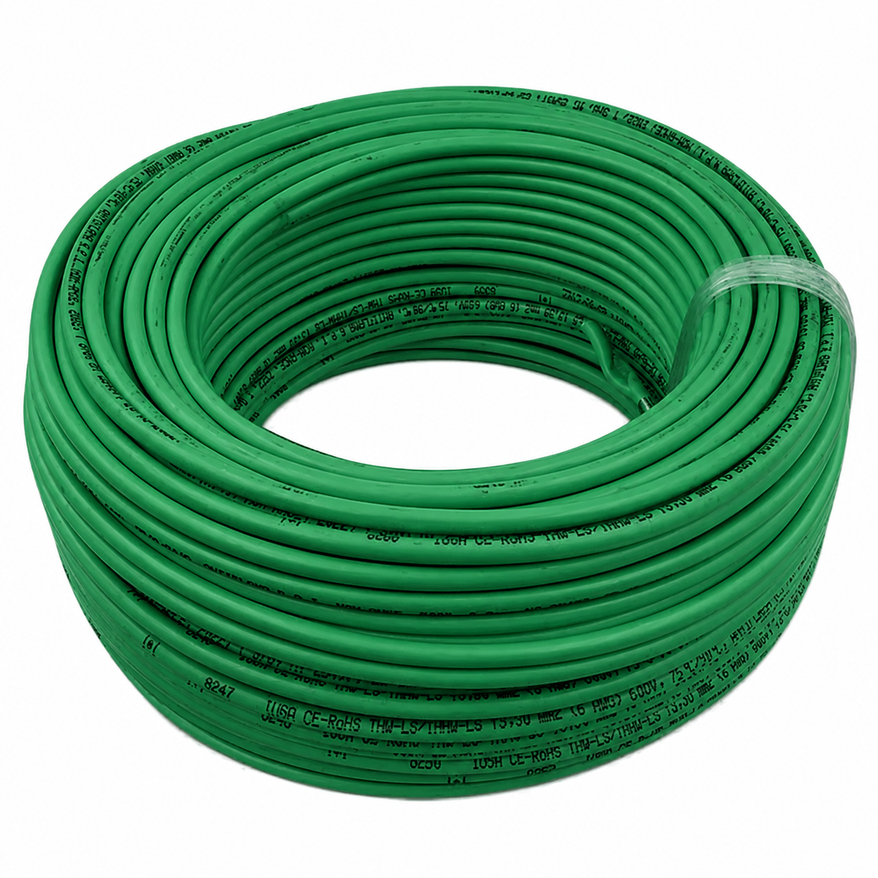 Cable THHW Verde, Calibre 4 - CAB-4V