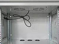Network Outdoor WallBox -6U Inc Fans