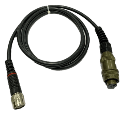 IRD Straight Cable for IRD306DI to IRD544 Sensor, 1.2 m – 2-pin MIL