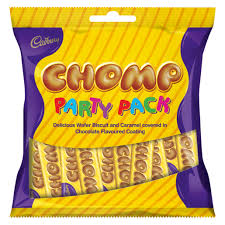 CADBURY CHOMP PARTY PACK 1X168G
