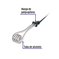 Calentador de inmersión para agua #4, 750W, 15 L Volteck - CAGU-4 / 46306