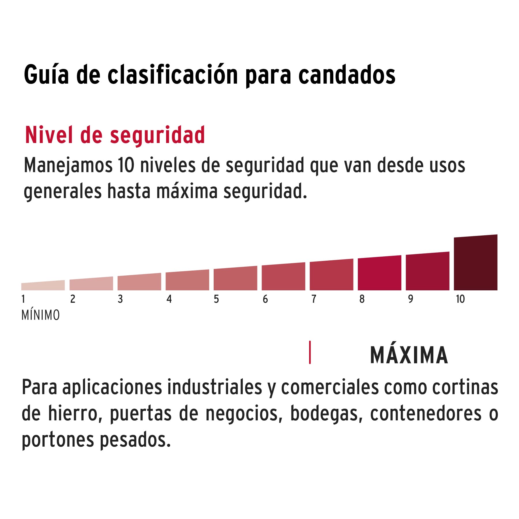 Candado de acero, máxima seguridad, 60mm, llave anti-ganzúa - CAI-60A / 43335