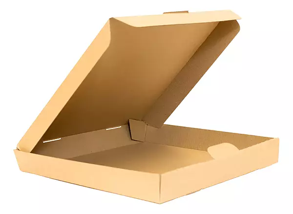 CAJA PARA PIZZA KRAFT MED 30X30X4 CM 1 PZA