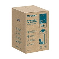 CALE-38D-N Calentador de Deposito, 38L, gas natural, 1 servicio Foset